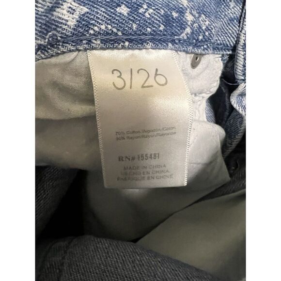 0130 Simple Society High Rise Patterned Women Size 3 26 Juniors Crop Ankle - Picture 9 of 9